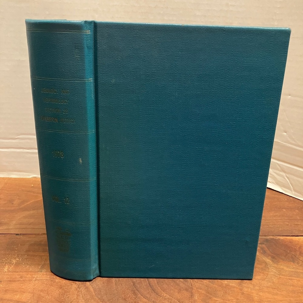 Excerpta Medica Urology & Nephrology Vol 12 1978 Medical Abstracting Service